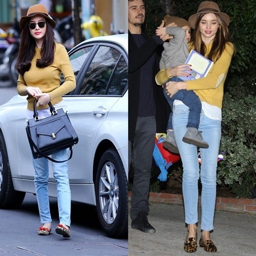 Sao việt đua nhau làm bản sao miranda kerr