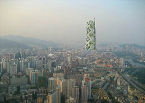 Shenzhen logistic city - thành phố thẳng đứng
