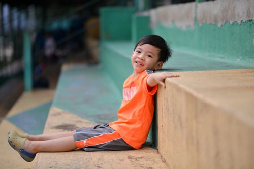 Siêu mẫu nhí an khánh là anh trai tốt bụng