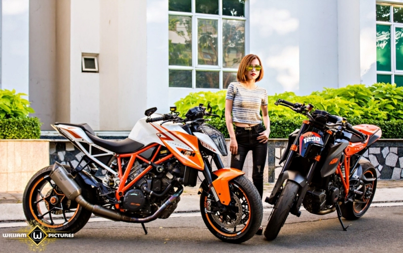 Song mã ktm 1290 super duke r tuyệt đẹp trong bộ ảnh thiên thần và ác quỷ tại việt nam