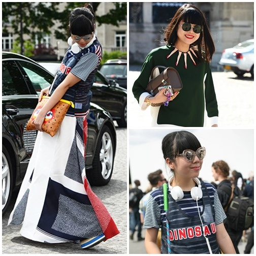 Street style ấn tượng tại paris fashion week