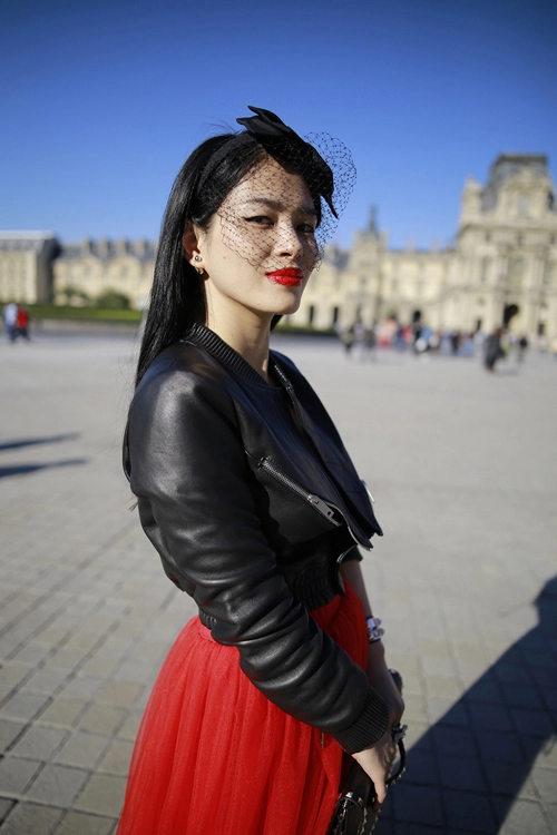 Street style việt rộn ràng paris fashion week xuân hè 2016