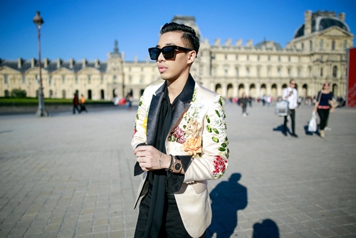 Street style việt rộn ràng paris fashion week xuân hè 2016