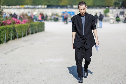 Street style việt rộn ràng paris fashion week xuân hè 2016