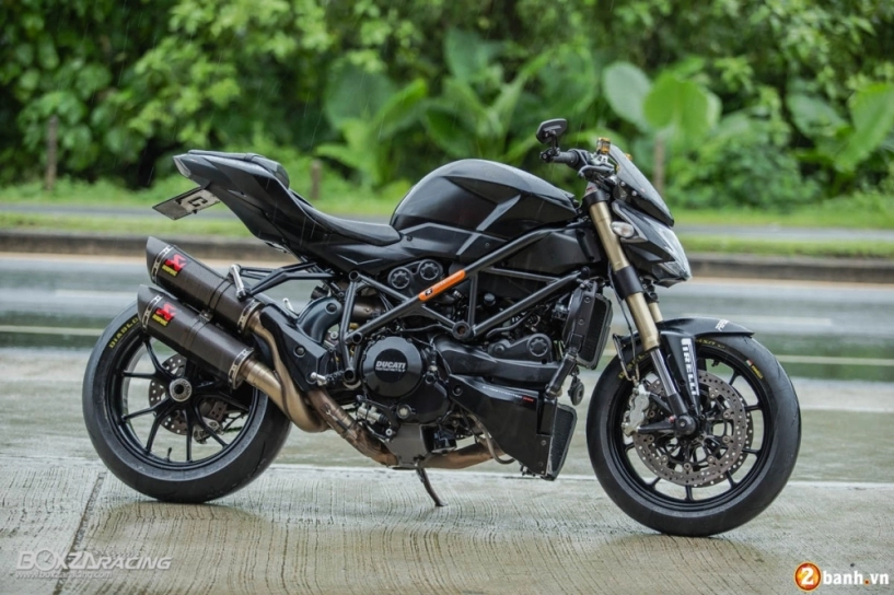 Sững sờ trước vẻ đẹp siêu ngầu của ducati streetfighter 848 độ từ thái