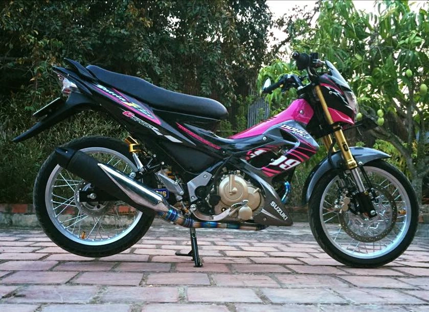 Suzuki raider 150cc con xe mang kiểu dáng hyper-underbone đậm chất thể thao