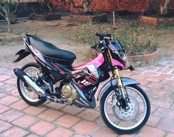 Suzuki raider 150cc con xe mang kiểu dáng hyper-underbone đậm chất thể thao