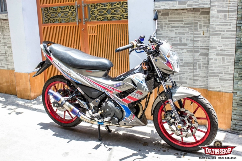 Suzuki satria f150 độ đơn giản nhưng đầy ấn tượng