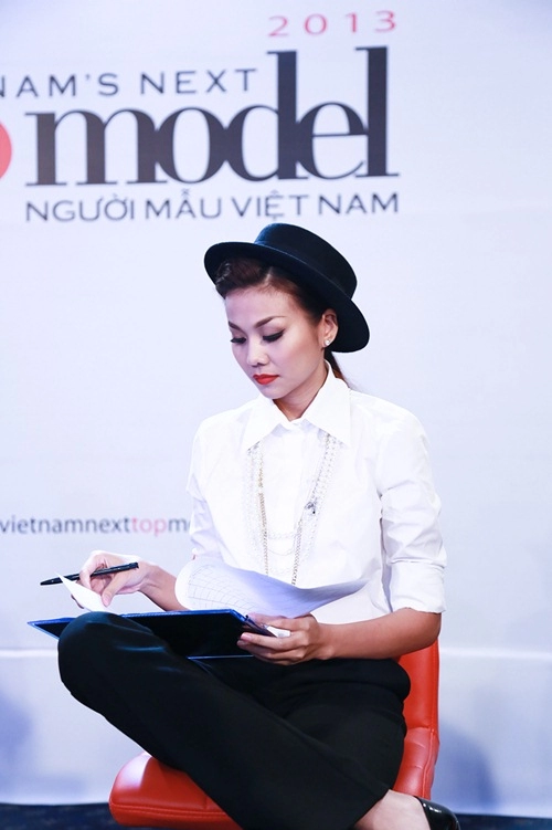 Thanh hằng sành điệu tại casting vnntm 2013