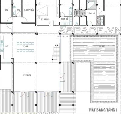 Thiết kế nhà vườn trên đất 2700 m2 cho chủ nhà 1960