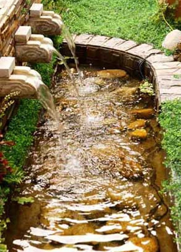 Thiết kế nước cho không gian nhà vườn