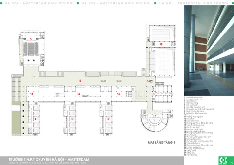 Thiết kế trường hà nội-amsterdam đoạt giải nhất kiến trúc