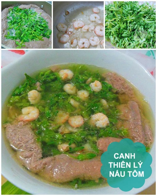 Thực đơn cá kho canh thiên lý