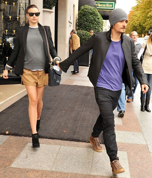 Tiếc nuối khoảnh khắc đẹp của miranda kerr - orlando bloom