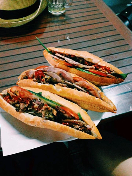 Tiệm bánh mì nổi tiếng thế giới ở hội an