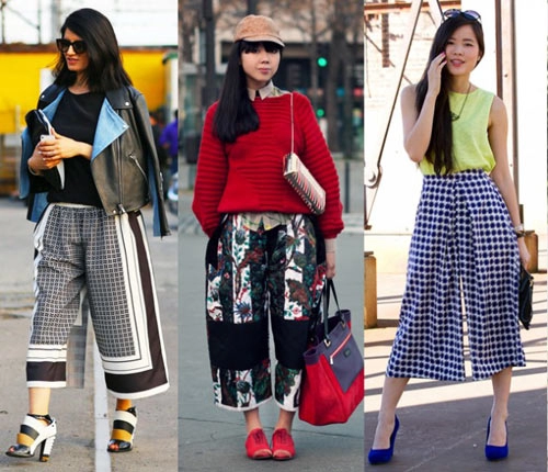 Tín đồ việt sốt với mốt quần culottes