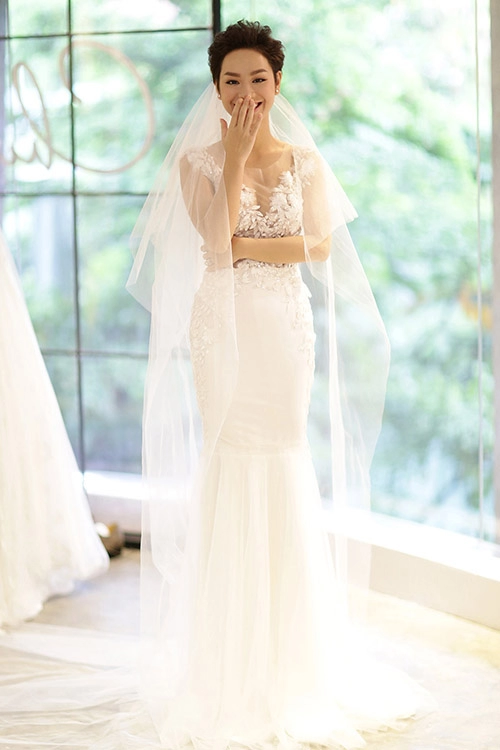 Top váy cưới sexy nhất của mỹ nhân việt năm 2014