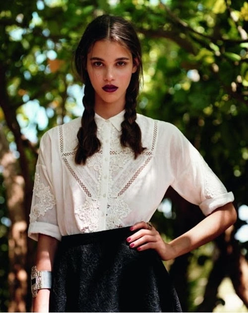 Topshop thu đông 2013 bức tranh đa phong cách