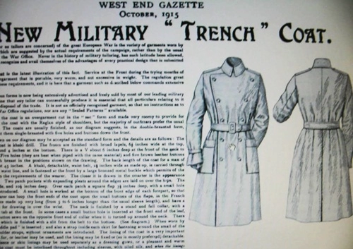 Trench coat từ áo mưa đến áo khoác nữ thời trang
