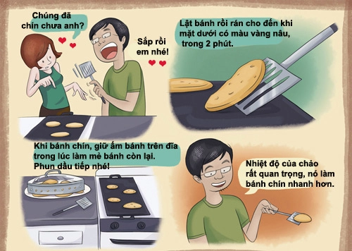 Tự làm bánh pancake chay cực dễ