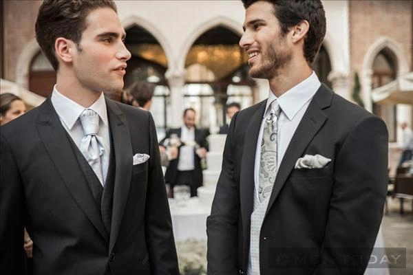 Tuxedo và suit pal zileri cho chú rể sang trọng trong ngày cưới