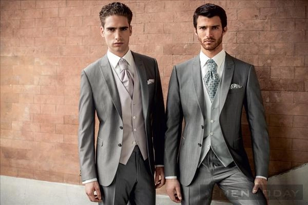 Tuxedo và suit pal zileri cho chú rể sang trọng trong ngày cưới