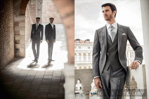 Tuxedo và suit pal zileri cho chú rể sang trọng trong ngày cưới