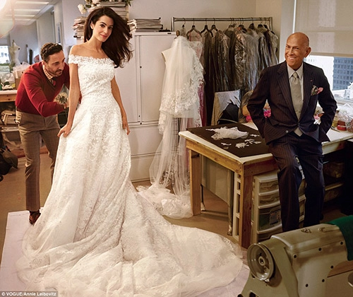 Tuyển tập váy cưới đẹp lung linh của sao hollywood 2014