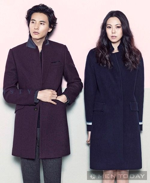 Won bin kim min hee ấm áp với trang phục mùa đông của chris christy