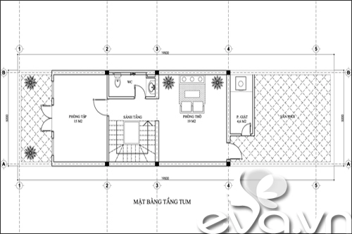 Xây 140m2 nhà cần thơ cho cả xóm khen