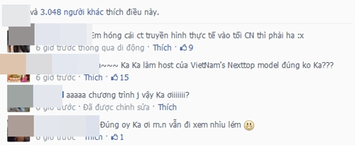 Xôn xao tin thanh hằng làm host của vnntm 2013