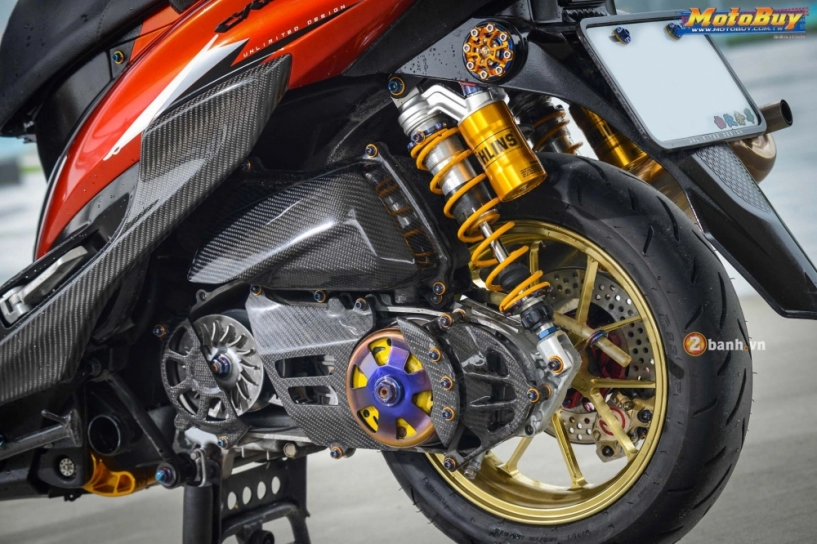 Yamaha cygnus-x độ siêu chất của biker đài loan
