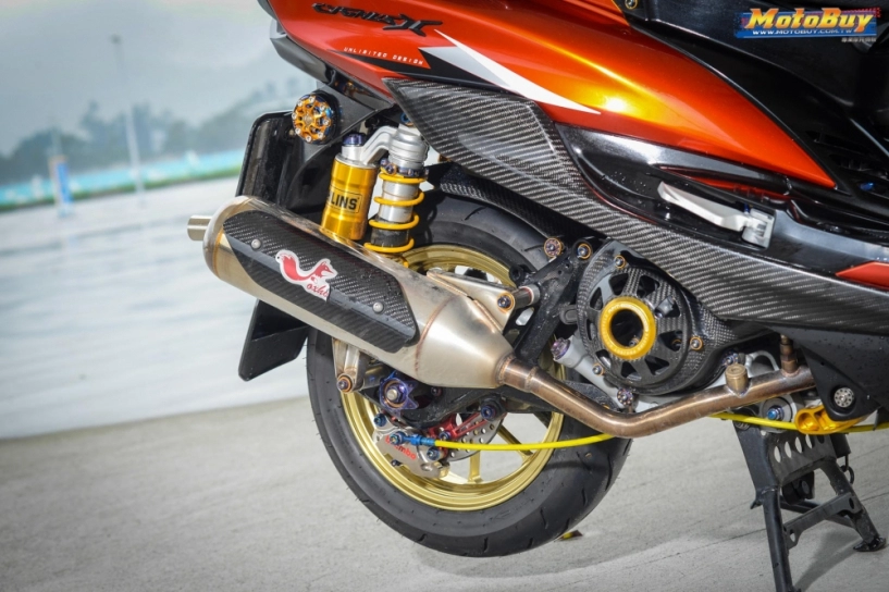 Yamaha cygnus-x độ siêu chất của biker đài loan