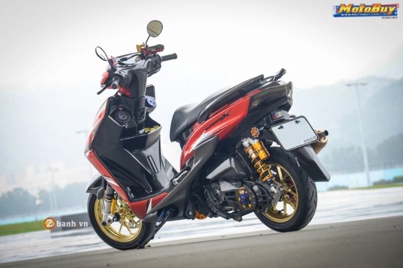 Yamaha cygnus-x độ siêu chất của biker đài loan