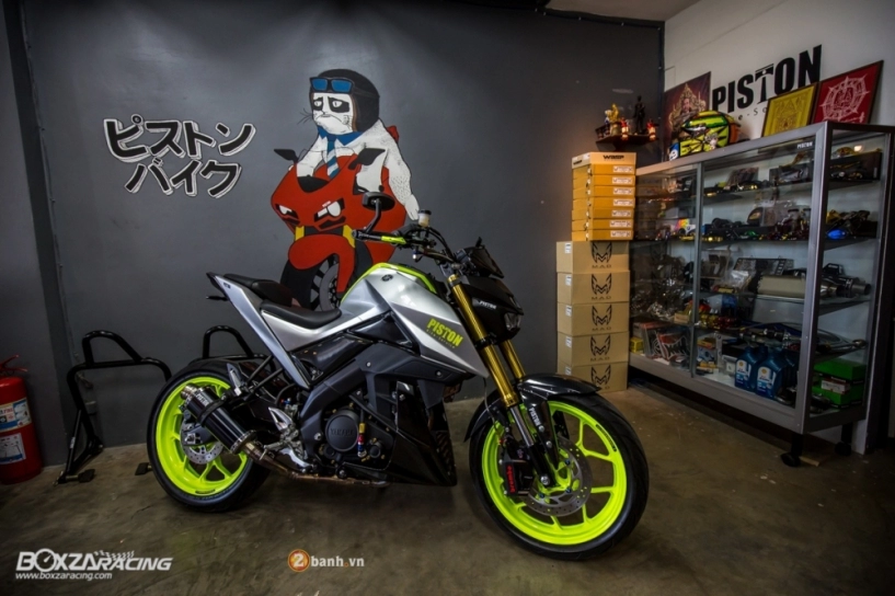Yamaha m-slaz ấn tượng trong bộ cánh đầy nổi bật và phong cách