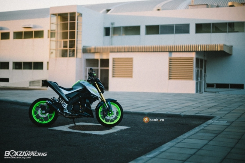 Yamaha m-slaz ấn tượng trong bộ cánh đầy nổi bật và phong cách