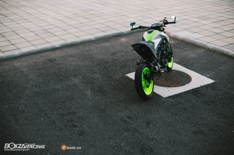 Yamaha m-slaz ấn tượng trong bộ cánh đầy nổi bật và phong cách