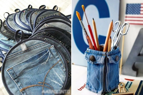 1001 cách tái chế quần jeans cũ