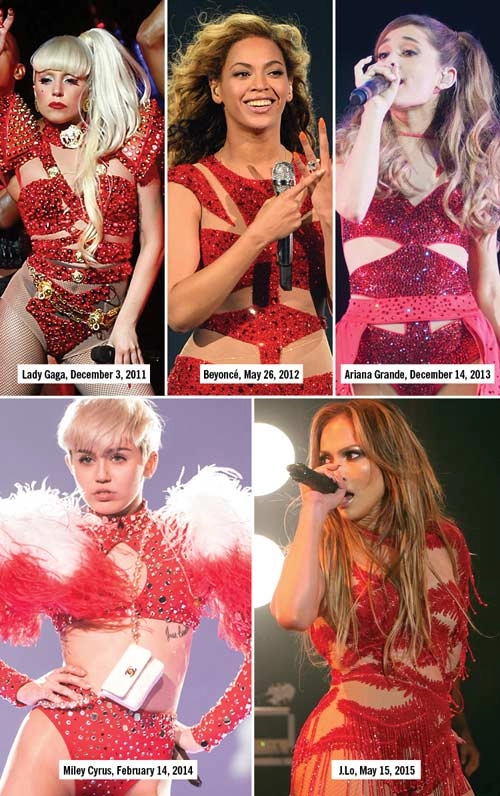13 kiểu đồ diễn đốt cháy sân khấu của sao nhạc pop