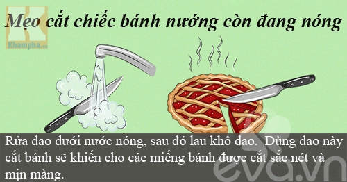 15 mẹo nhà bếp cực hữu ích cho chị em