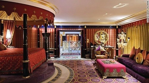 15 phòng khách sạn xa xỉ nhất thế giới