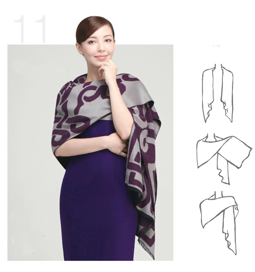 20 kiểu thắt khăn vừa sang vừa điệu cho nữ công sở