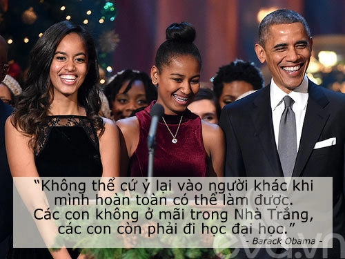 6 câu nói dạy con của vợ chồng obama khiến thế giới khâm phục