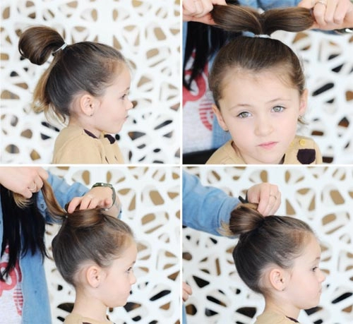 6 kiểu tóc xinh cho bé đi chơi tết dương lịch 2015