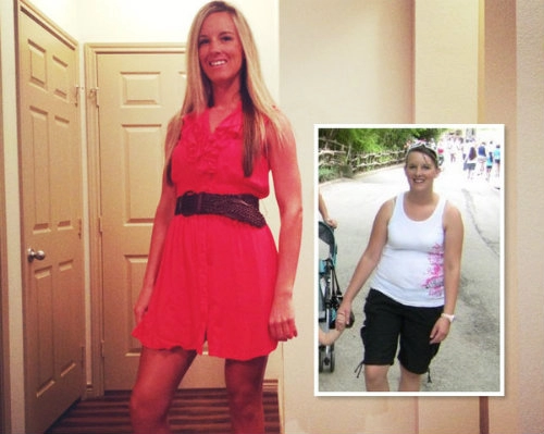 Bà mẹ trẻ giảm gần 50kg dothay đổi lối sống