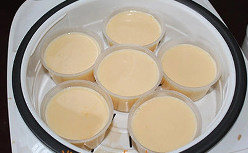 Bánh flan kem tươi đãi con cuối tuần