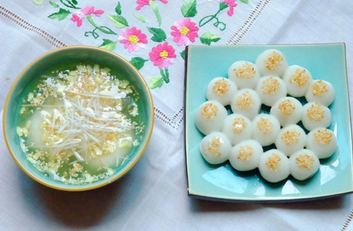 Bánh trôi bánh chay ngon cho tết hàn thực