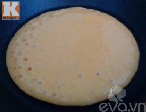 Biến tấu với bánh pancake mặn lạ miệng cho bữa sáng