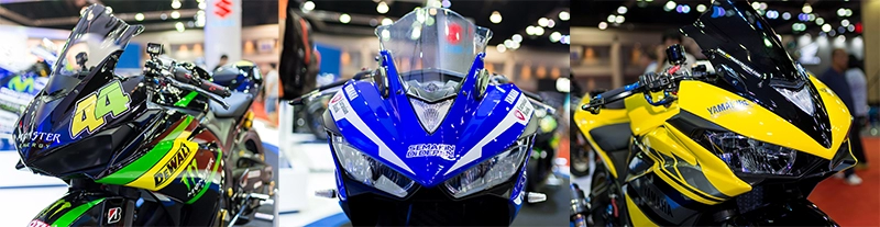 Bộ ba yamaha r3 tại bangkok motor show 2015 phần 1