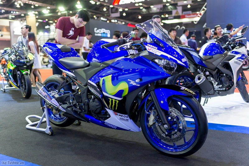 Bộ ba yamaha r3 tại bangkok motor show 2015 phần 1